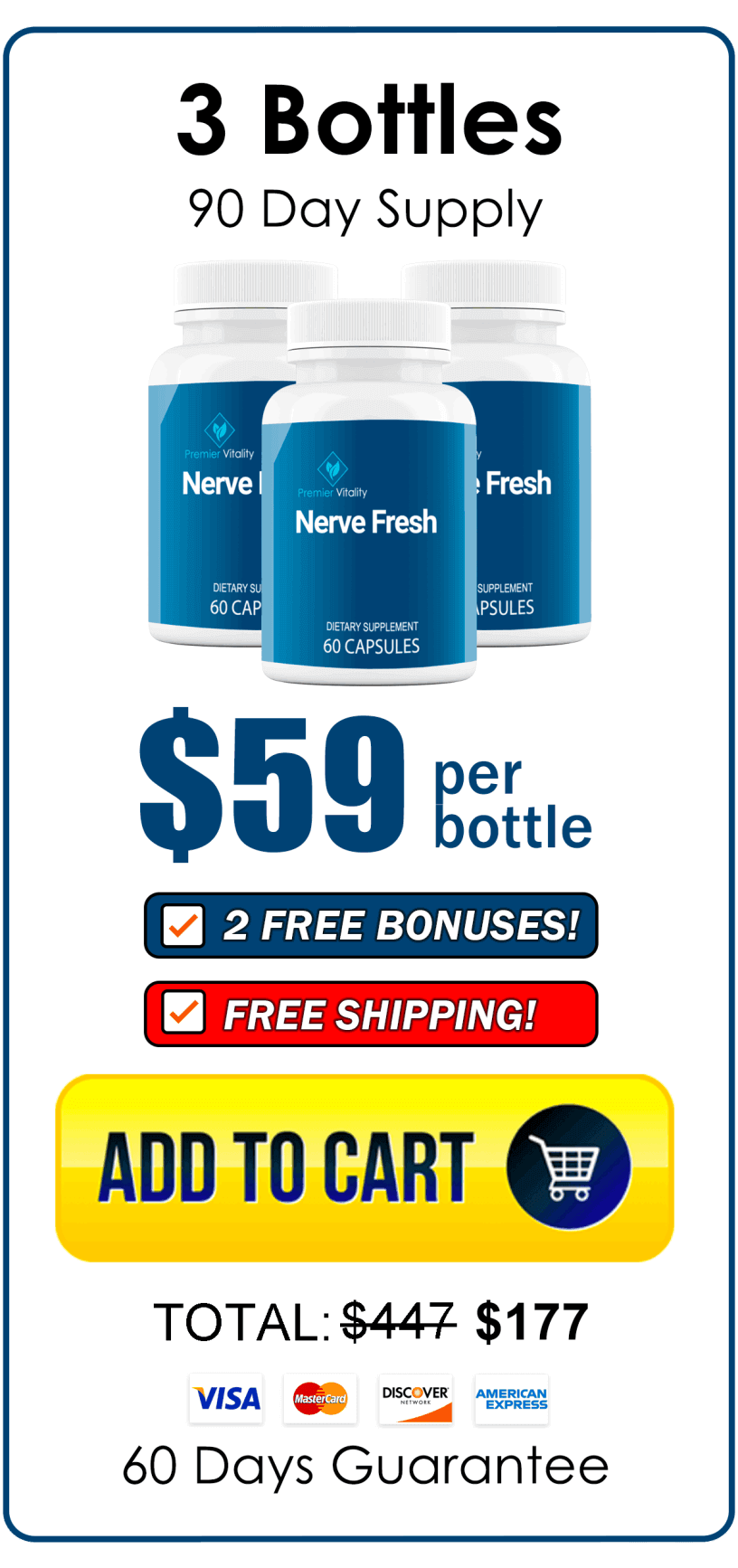 Buy nervefresh 3 Bottle